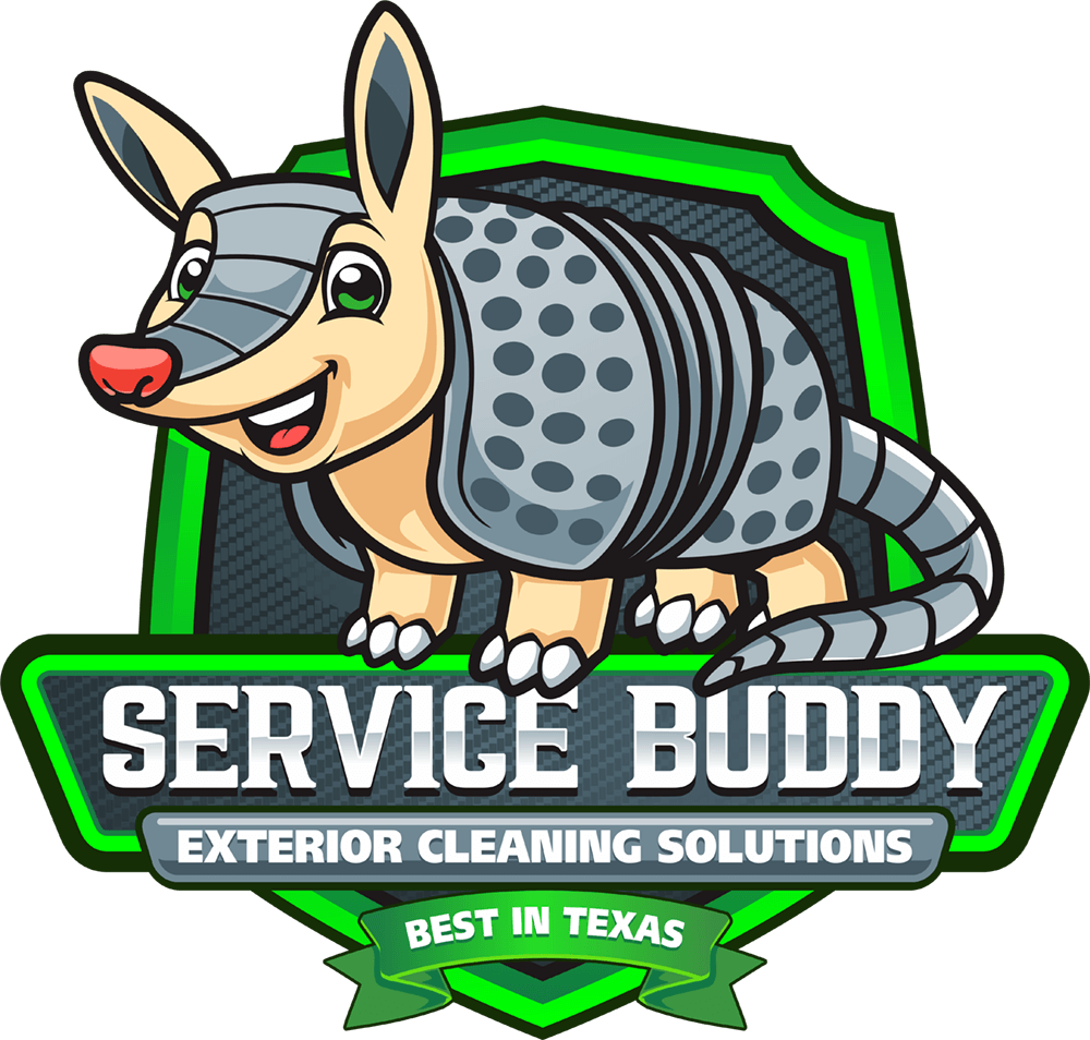 Service Buddy Exterior Cleaning Solutions Pressure Washing Logo